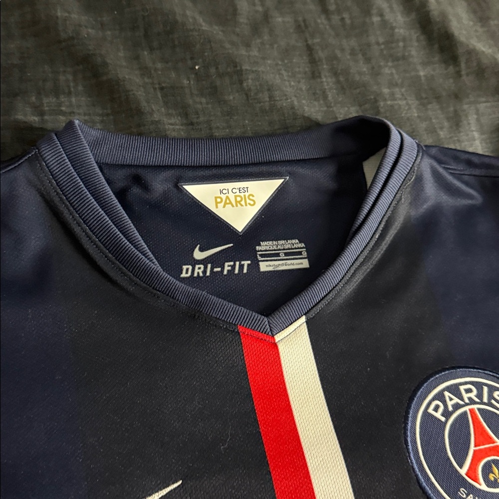 VINTAGE PSG #10 Zlatan Ibrahimovic 2014-15 Home Nike Jersey - Picture 6 of 12
